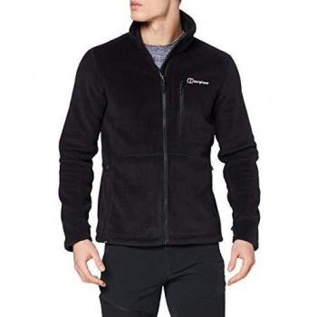 Chaqueta de Forro Polar Interactiva para Hombre Berghaus Activity Polartec - Negra Talla Extra Pequeña