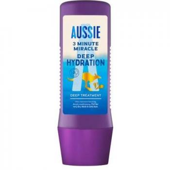 AUSSIE 3 Minute Miracle Deep Hydration Mascarilla de Tratamiento Capilar 225 ml