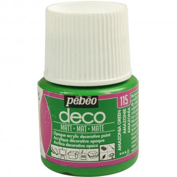 Pintura Acrílica Mate Opaca Pebeo Amazonia 45 ml