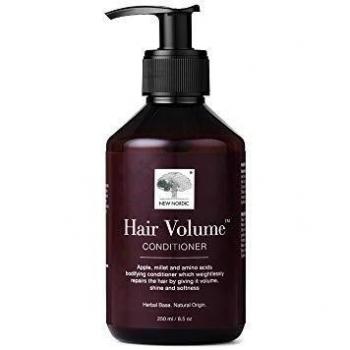New Nordic Hair Volume Conditioner - 250ml Herbal Based Thickening Formula for All Hair Types