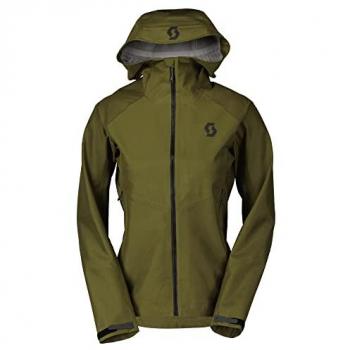 Scott Chaqueta Explorair Light Dryo 3L para mujer, color Fir Green, talla XS