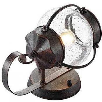 Aplique de exterior Lindby Gerlo, lámpara de pared tradicional en marrón, fabricada en aluminio, con 1 llama E27