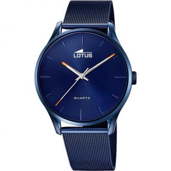 Reloj LOTUS Para Hombre 18815 Minimalist Caja de Acero inoxidable 316l Azul