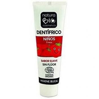 Naturabio Cosmetics Dentifrico Infantil Fresa 50 Ml. 50 ml 1 Unidad