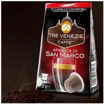 Tre Venezie Café Arabica di San Marco - 10 Cápsulas