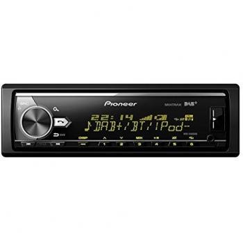 Pioneer MVH-X580DAB - Dispositivo estéreo para vehículo con Am/FM, Color Negro