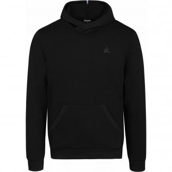 Sudadera con capucha Le Coq Sportif Esenciales Negra para Hombre