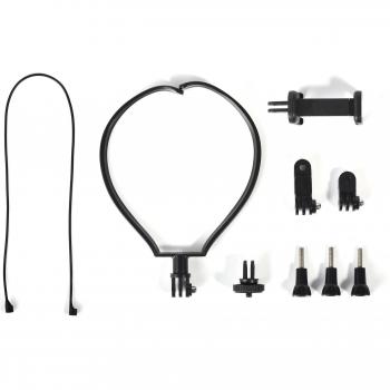 Correa de sujeción para el cuello manos libres para DJI Action 2 y GoPro Hero 10, soporte de teléfono y accesorios de cámara