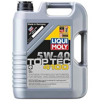Liqui Moly 9511 - Aceite de motor, Top Tec, 4100, 5W-40, Booklet, 5 L