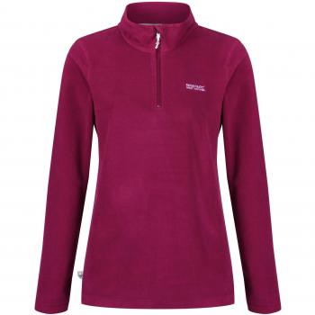 Regatta Sweethart - Forro Polar Ligero con Media Cremallera para Mujer, Mujer, Color Morado, tamaño Size: 14
