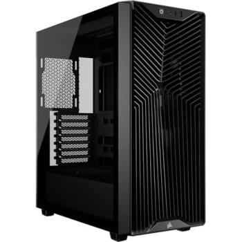 Caja Corsair 3200D RS Semitorre ATX Negra con Vidrio Templado y 3 Ventiladores RS120 incluidos