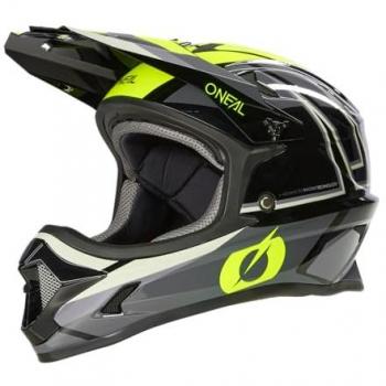 Casco Downhill MTB O'Neal Sonus Split V.23 Negro-Amarillo