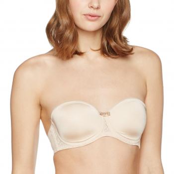 Triumph Women's Beauty-Full Essential WDP Bra - Wired Padded with Detachable Straps - Nude Beige