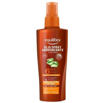 Aceite de bronceado en spray SPF6