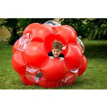 LEXIBOOK Bola Gigante Hinchable, Juego Exterior, soporta hasta 68kg