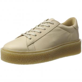 Bianco Chunky Plim Shoe 25-49208, Derby Mujer, Beige Arena, 41 EU