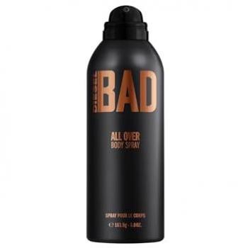 Diesel Bad Body Spray 200ml - Woody Masculine Scent, Aftershave For Men