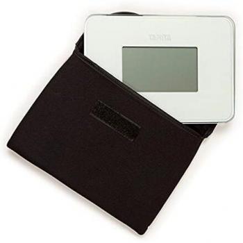 Báscula Digital de Viaje Tanita HD-386 - Capacidad 150 kg, Color Blanco Perla