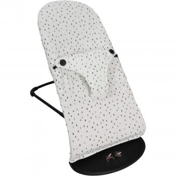 Funda para hamaca Babyline Gotitas, algodón hipoalergénico, hipersuave y transpirable, no sustituye a la original