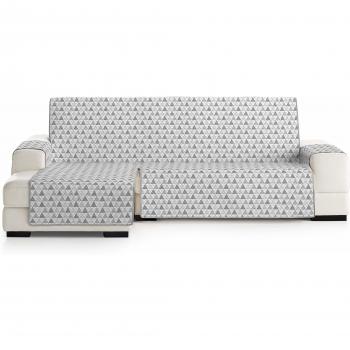 Eysa Nordic Funda, Poliéster, Gris, Chaise Longue Extra 290cm. Válido para sofá Desde 300 a 350cm