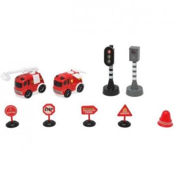 Set de Juguetes de Vehículos para Niños - City Series Fire 38 x 22 cm