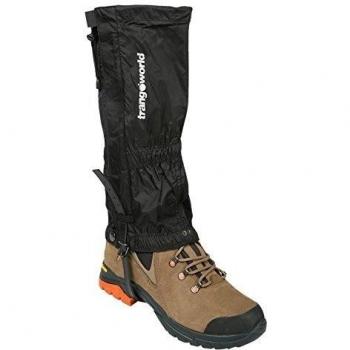 Trangoworld Light Polaina, Unisex Adulto, Negro, L
