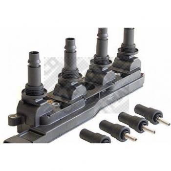 Bobina de encendido MAPCO 80617 - Tipo: Bobina de encendido; Compatibilidad: Vehículos específicos según el modelo; Material: Plástico y metal; Función: Generar alta tensión para el encendido del motor;