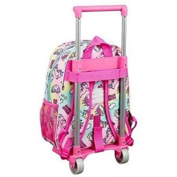 Hello Kitty Candy Unicorns Mochila pequeña Ruedas, Carro, Trolley