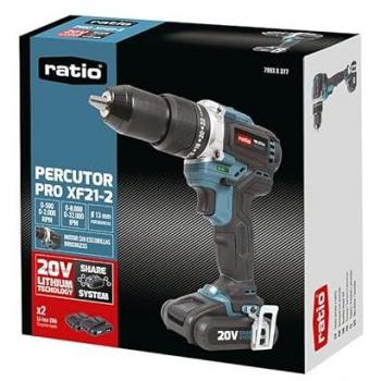 Atornillador Percutor Profesional Ratio XF21-2
