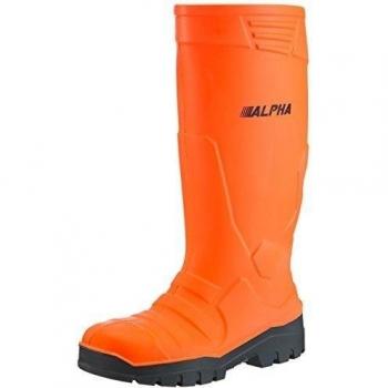 Maxguard Alpha HighVis - Zapatos de seguridad unisex, color orange, talla 41