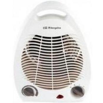 Orbegozo FH5015 - Termoventilador vertical, compacto, 2000 W, 2 posiciones, aire frío, termostato, color blanco