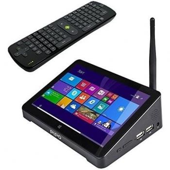 PIPO X8 32GB Mini Computer 7 128x800 Tablets Android TV Box Desktop Intel Z3736F Quad Core Windows 8.1 Android 4.4 Dual Boot Mini PC 2GB RAM 32GB ROM with RC11 Air Mouse