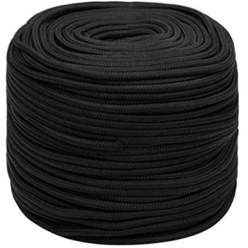 Cuerda de barco polipropileno 6 mm 500 m color amarillo, naranja, negro y más