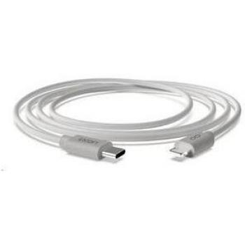 Cable Groovy USB-C a Apple Lightning 1m Blanco 2.0A