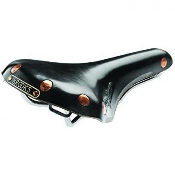 Brooks SE69N Sillín, Hombre, Negro, L