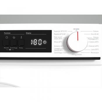 Lavadora Sharp ES-NFA8121WD de Carga Frontal 8 kg, 1200 RPM, Clase D, Blanco