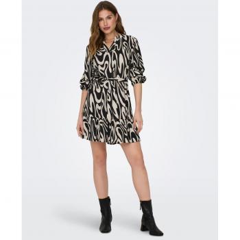 Vestido de mujer corto y de manga larga jdy