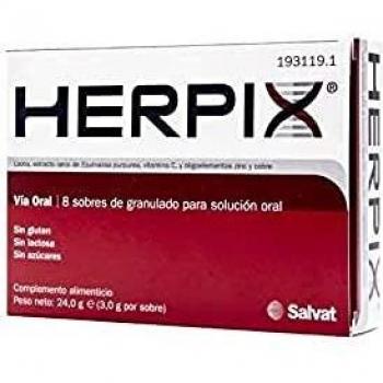 Herpix Oral Solution Granules for Herpes - 8 Sachets