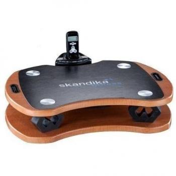 Skandika Plataforma vibratoria 300 - Plataforma vibratoria unisex, color marrón