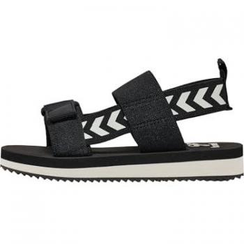 Hummel Girls' Elastic Sandals - Black Unisex, Comfortable Fit