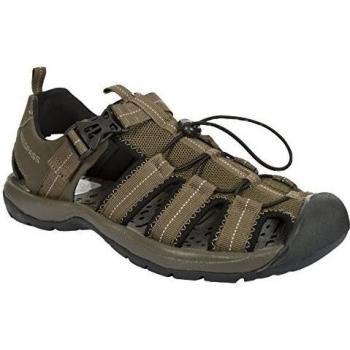 Trespass Cornice, Sandalias Punta Cerrada Hombre, Verde