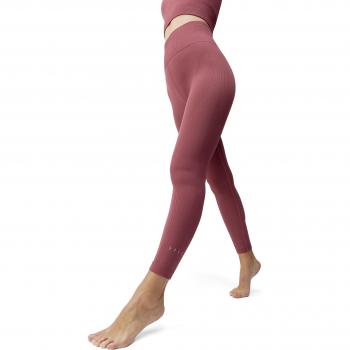 Malla Larga Mujer Kamay Seamless Rosa Profundo Alta Cintura Born Living Yoga