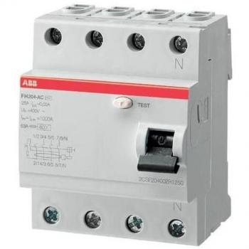 Interruptor diferencial ABB FH204AC 40A 4P AC 300mA