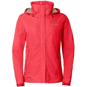 VAUDE Women's Escape Light Hardshell Jacket - Breathable Red Size 38