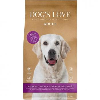 Dog's Love Adult Cordero - Alimento balanceado para perros adultos con delicioso sabor a cordero - 2 kg