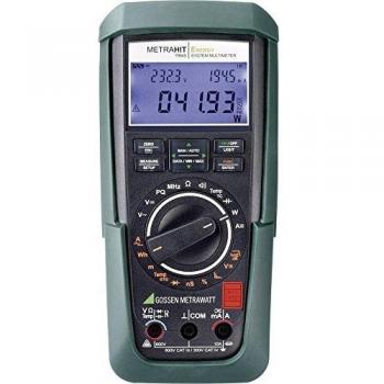 Multímetro Gossen Metrawatt METRAHit ENERGY, digital, 60000 cuentas, TRMS, 600V AC/DC, 10A AC/DC, CAT III/CAT IV