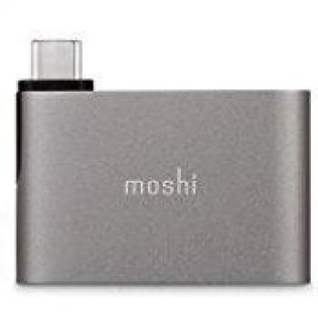 Adaptador USB-C a USB-A Dual - Gris Titanio