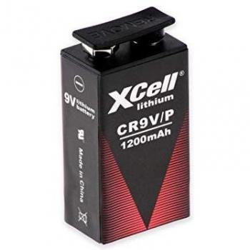 Batería de Litio 9V XCell 1200 mAh para Dispositivos Electrónicos