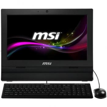 MSI Wind Top AP1622ET-028XEU 1.8GHz 1037U 15.6 1366 x 768Pixeles Pantalla táctil Negro - Ordenador de sobremesa All in One