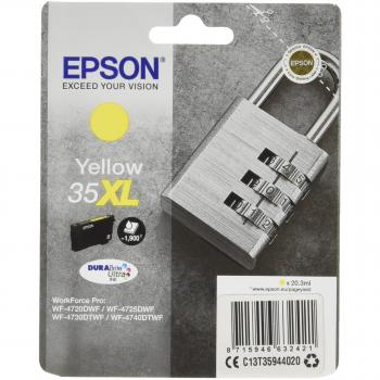 Epson C13T35944020 20.3ml Amarillo cartucho de tinta - Cartucho de tinta para impresoras